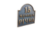 Кована адресна табличка "На стовп (квадратна)" 112 фото 3